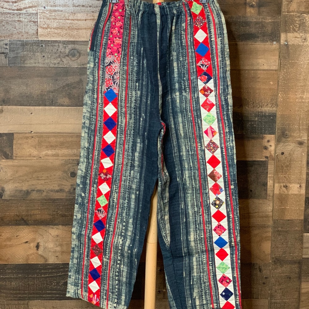 Colorful Vintage-Inspired Pants